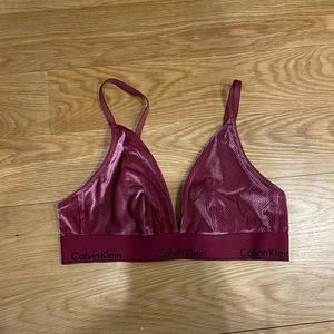 Calvin Klein Soft Texture Triangle Bralette